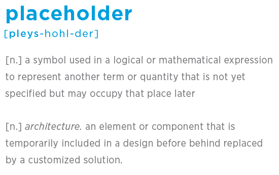 Placeholders In Architectural Design Payette